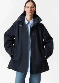& Other Stories A-Linien-Jacke mit Tunnelkragen