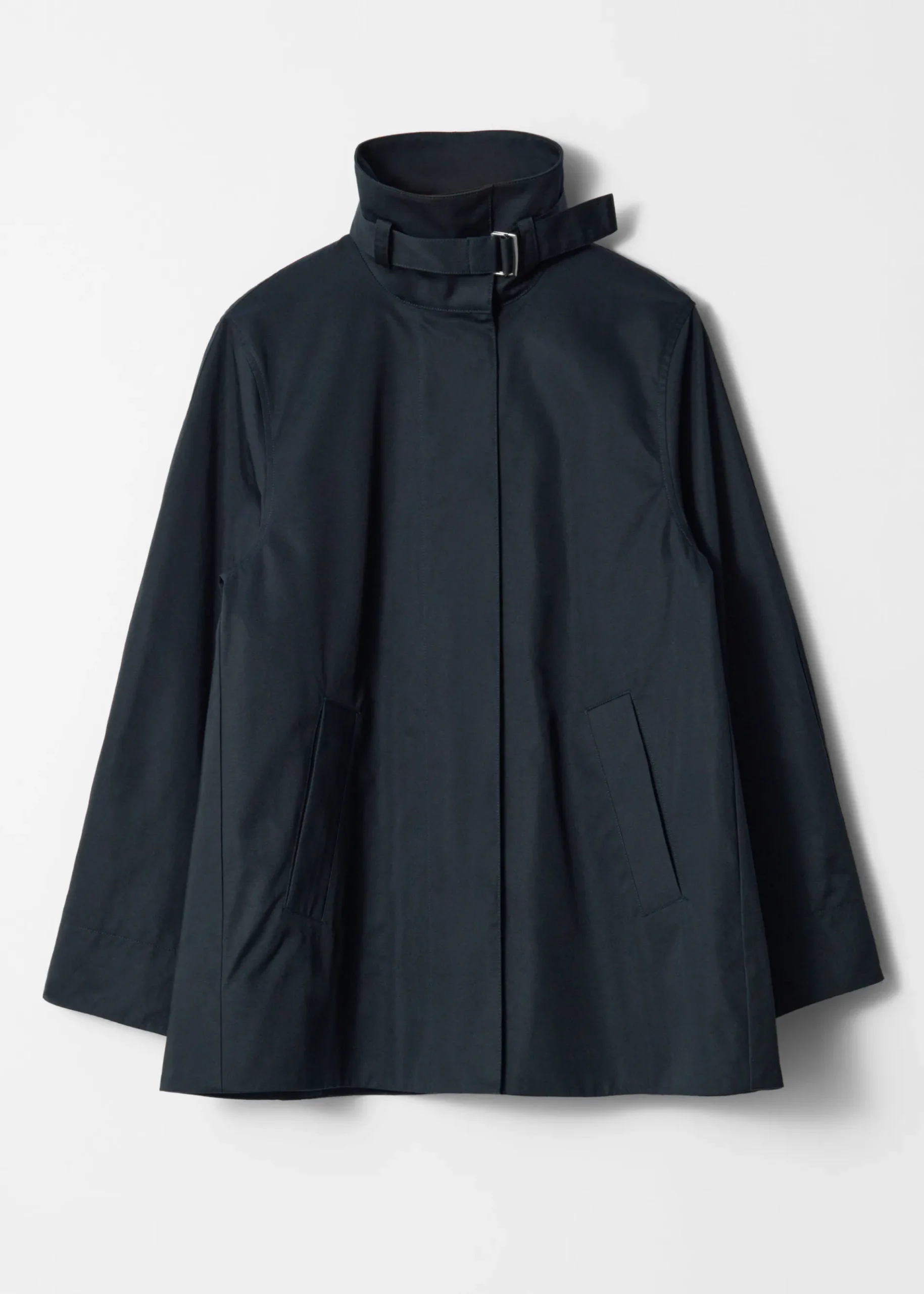 & Other Stories A-Linien-Jacke mit Tunnelkragen