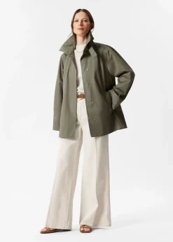 & Other Stories A-Linien-Jacke mit Tunnelkragen