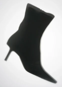 & Other Stories Ankle Boots aus Leder mit Stretch-Anteil
