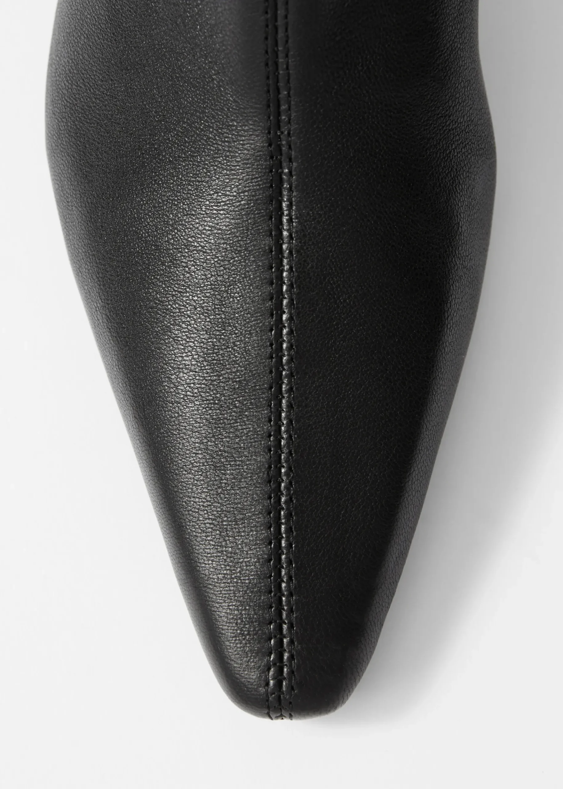 & Other Stories Ankle Boots aus Leder mit Stretch-Anteil
