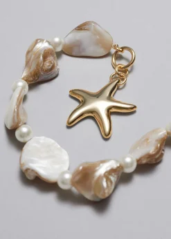 & Other Stories Armband mit Seestern und Muscheln
