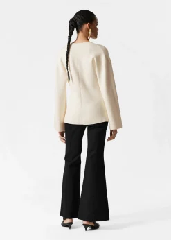 & Other Stories Asymmetrische Strickjacke