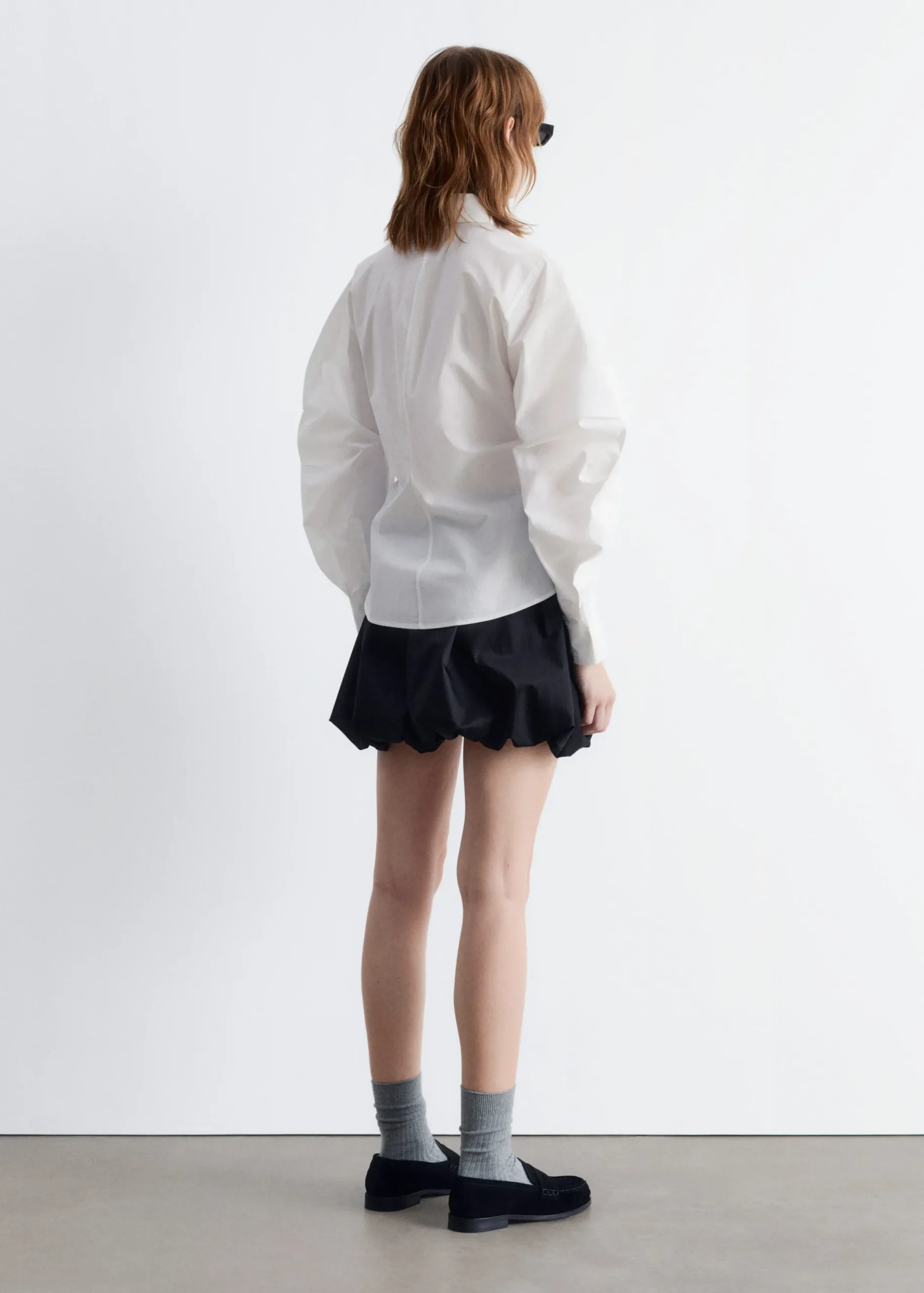 & Other Stories Asymmetrisches Hemd aus Baumwolle
