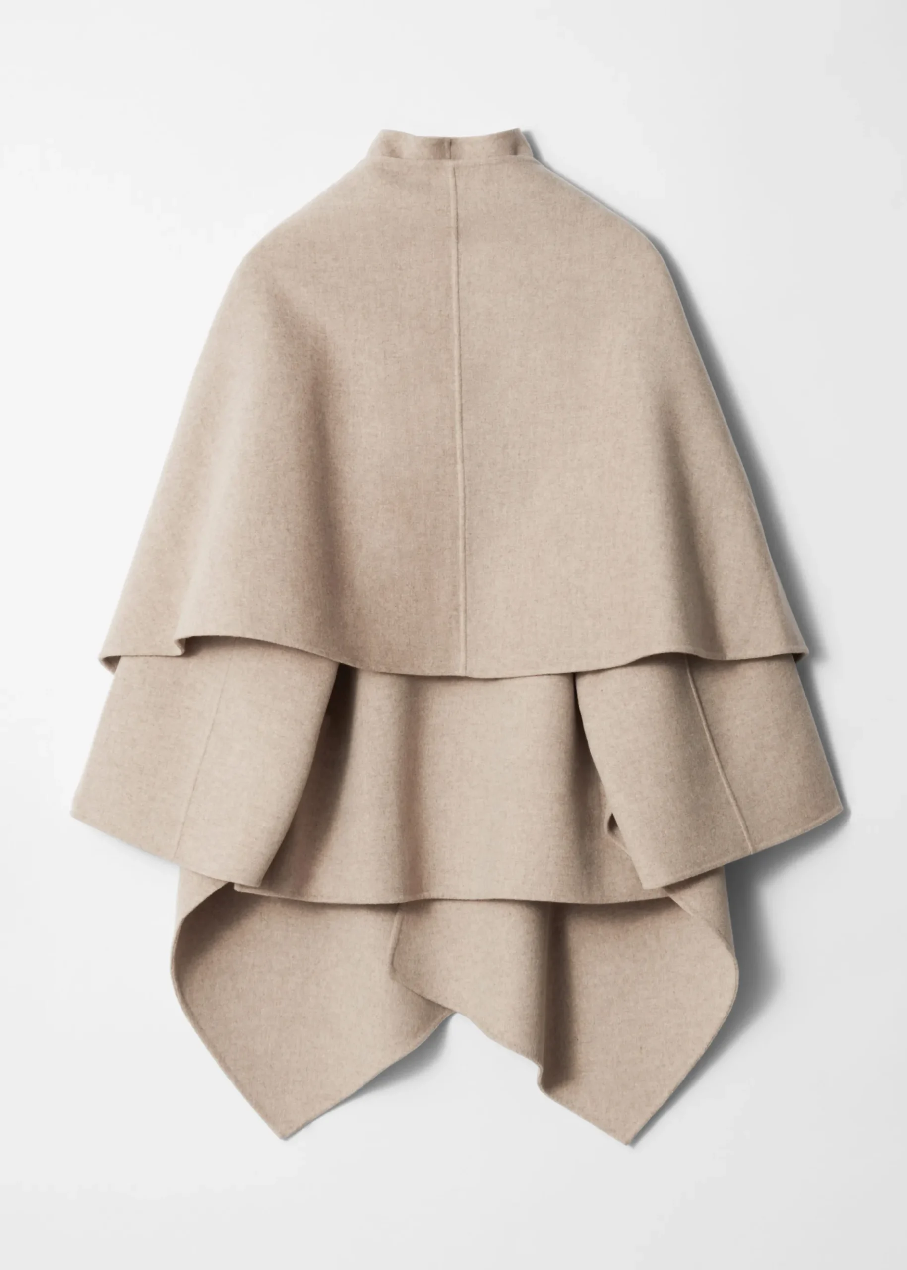 & Other Stories Asymmetrisches Woll-Cape