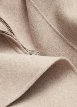 & Other Stories Asymmetrisches Woll-Cape