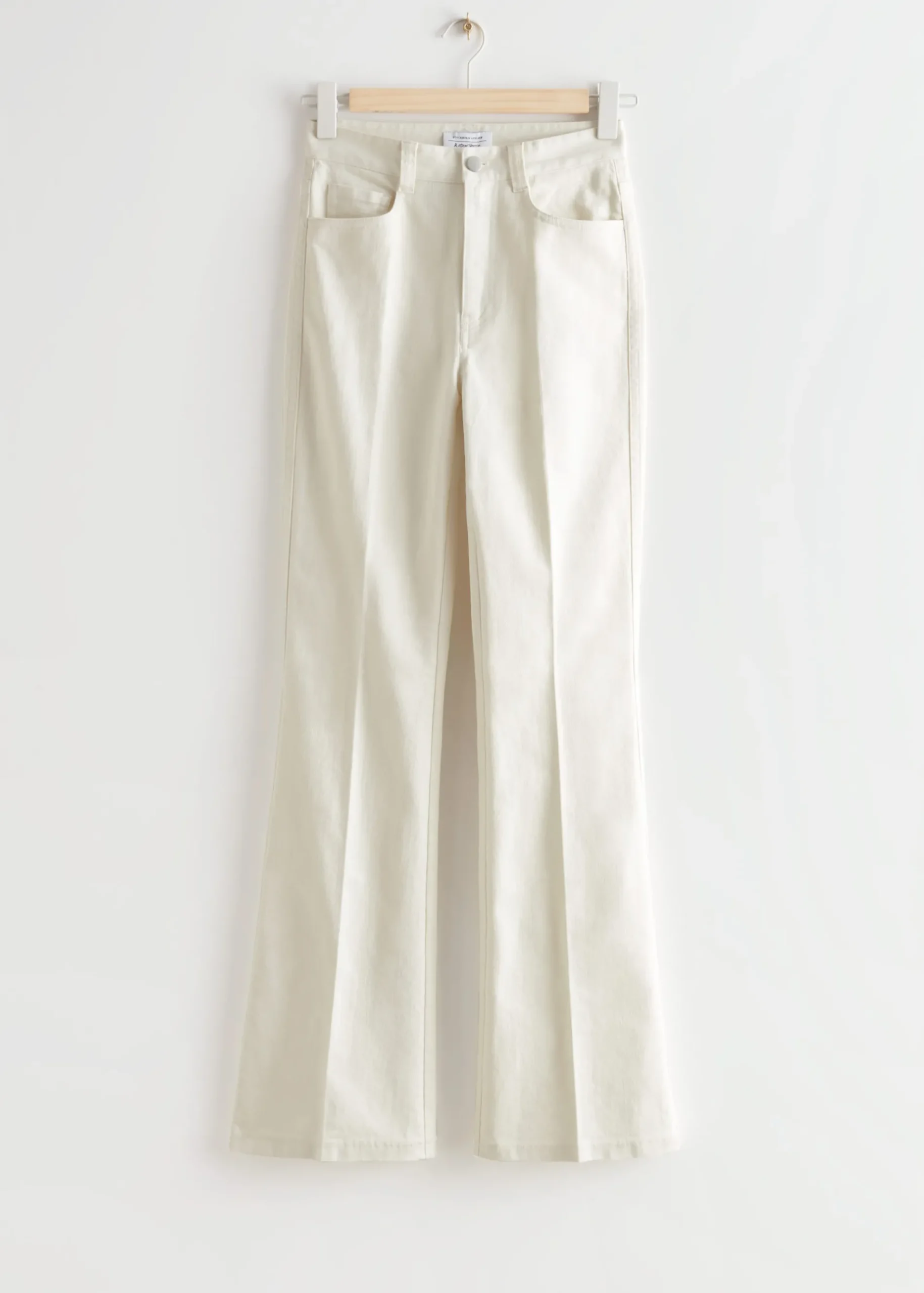 & Other Stories Ausgestellte Baumwollhose