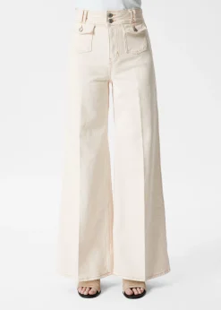 & Other Stories Ausgestellte Jeans mit Bügelfalten