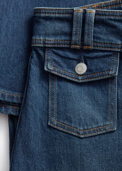 & Other Stories Ausgestellte Jeans mit Bügelfalten