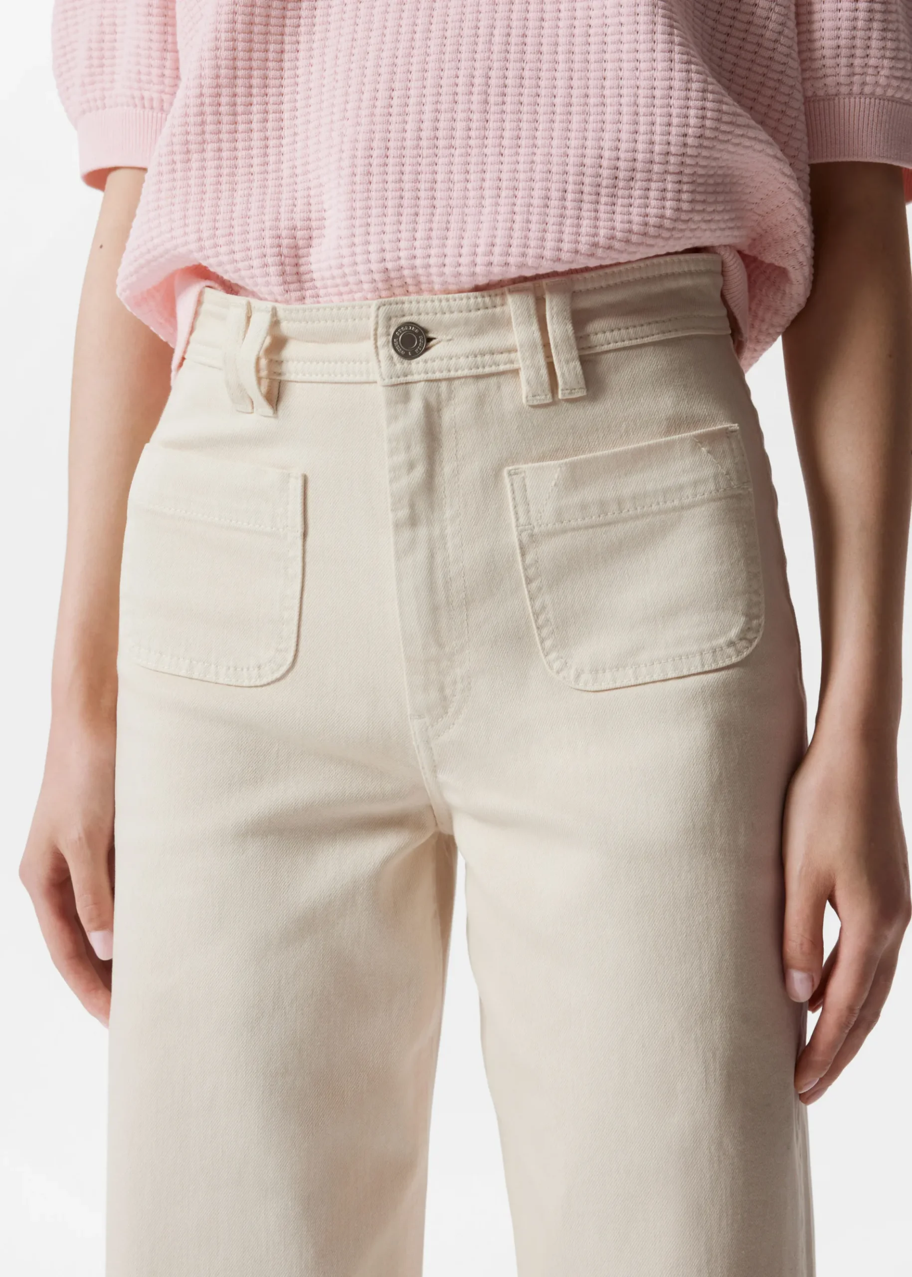 & Other Stories Ausgestellte Jeans mit hohem Bund