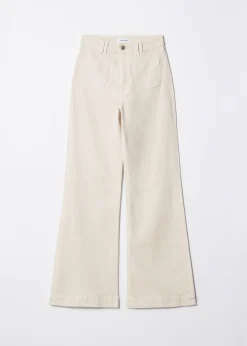 & Other Stories Ausgestellte Jeans mit hohem Bund