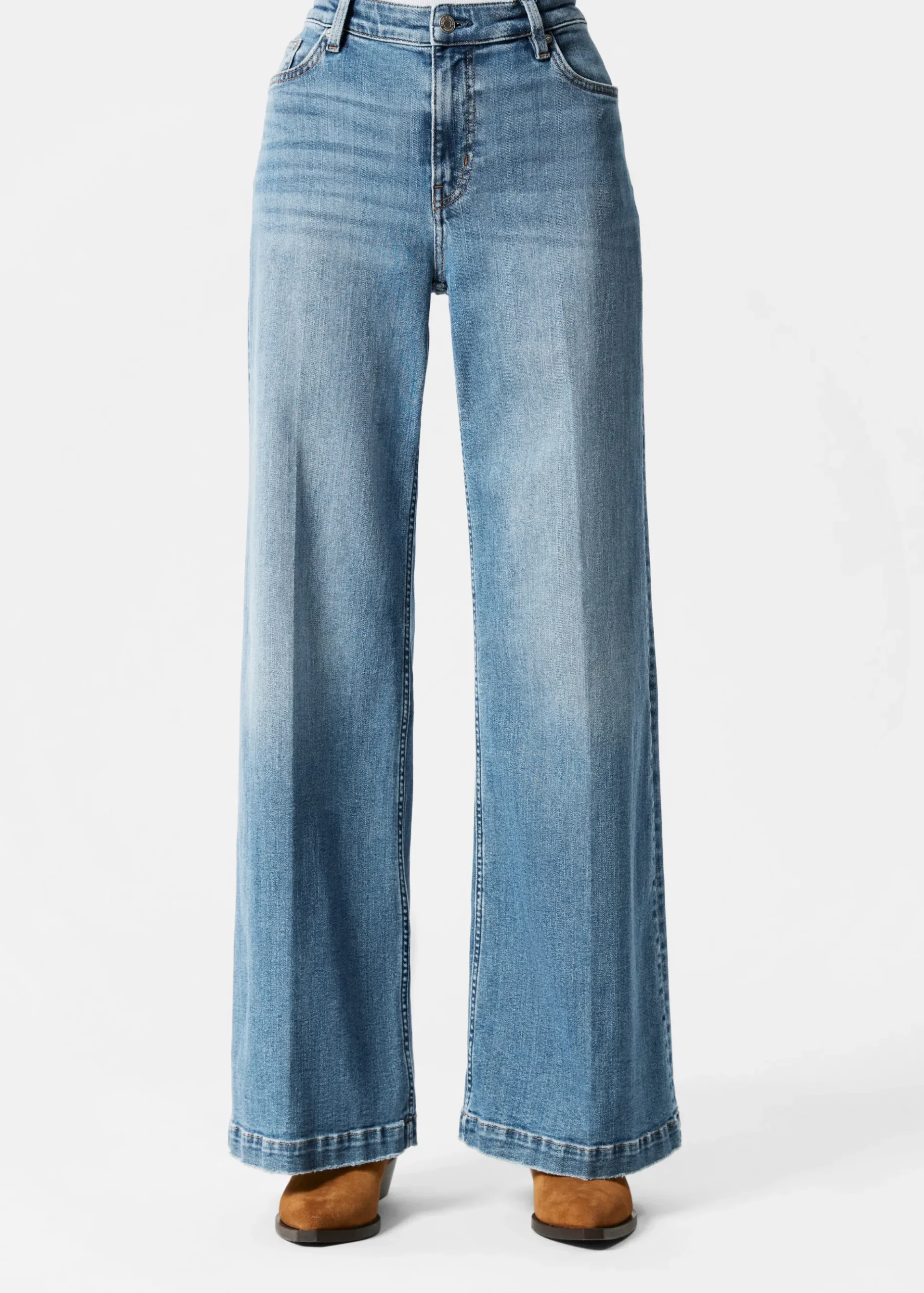 & Other Stories Ausgestellte Jeans mit hohem Bund