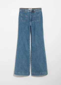 & Other Stories Ausgestellte Jeans mit hohem Bund