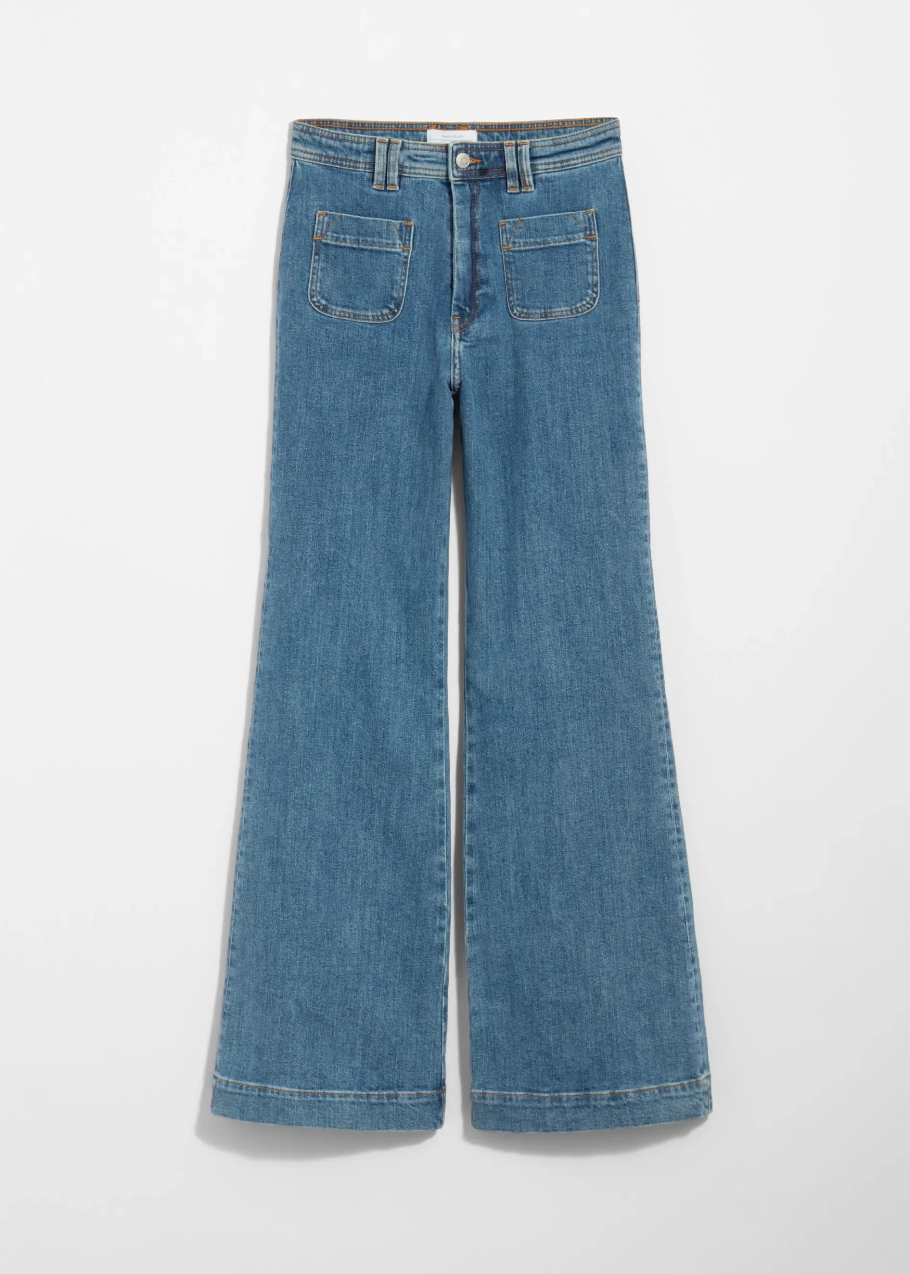 & Other Stories Ausgestellte Jeans mit hohem Bund