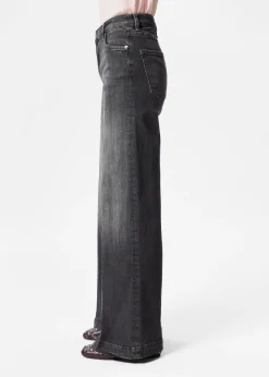 & Other Stories Ausgestellte Jeans mit hohem Bund