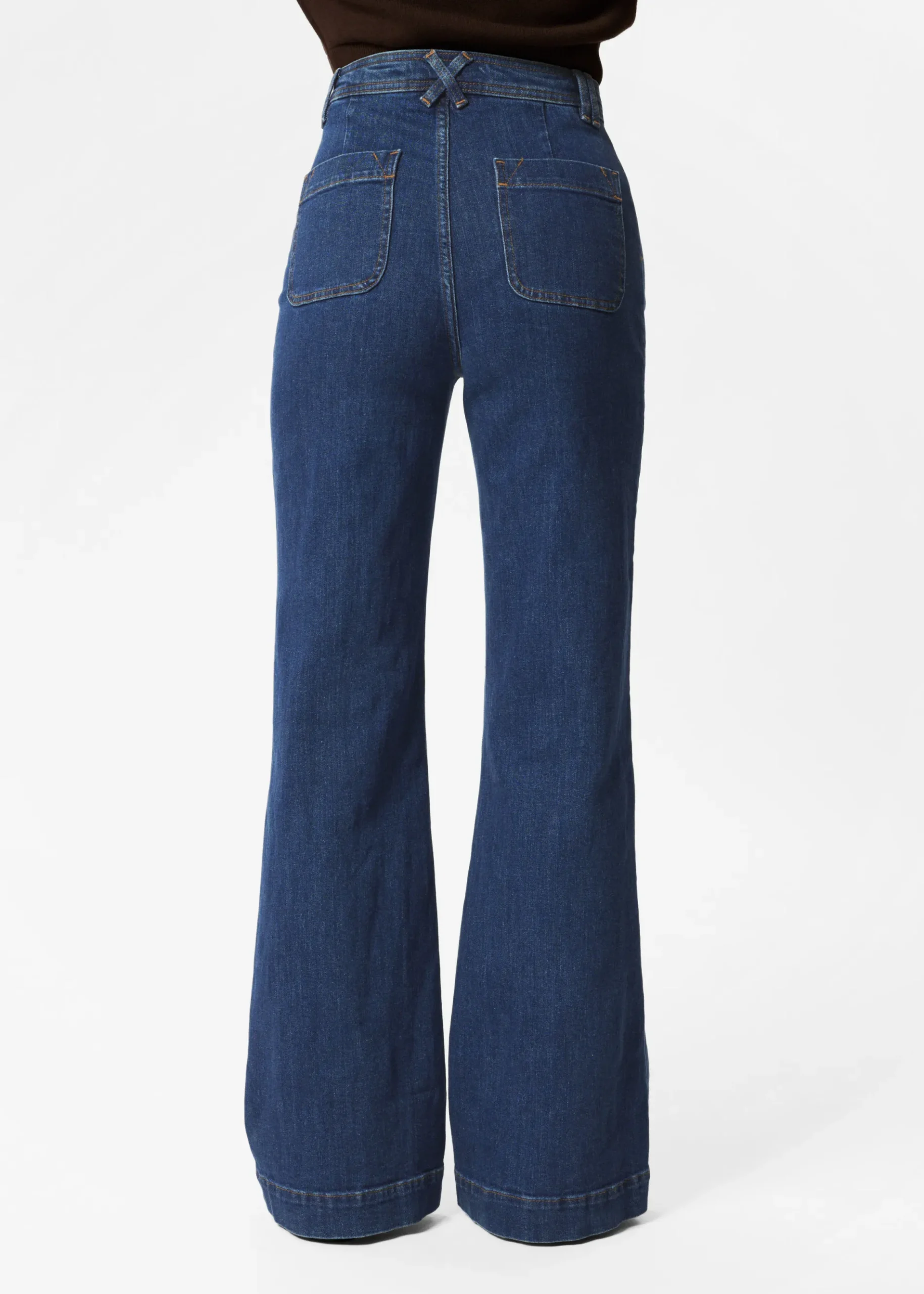 & Other Stories Ausgestellte Jeans mit hohem Bund