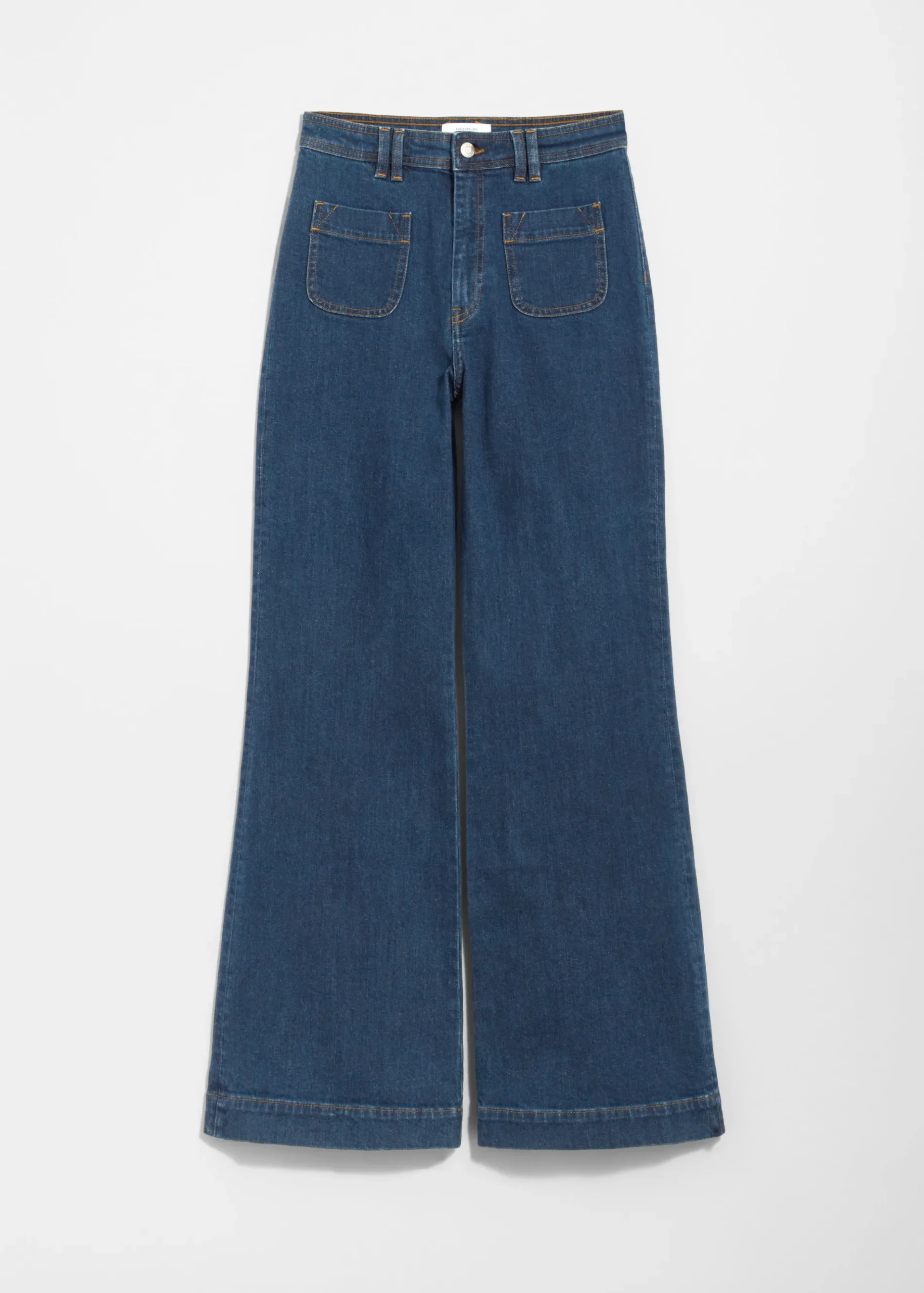 & Other Stories Ausgestellte Jeans mit hohem Bund