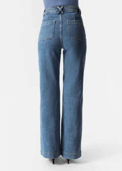 & Other Stories Ausgestellte Jeans mit hohem Bund
