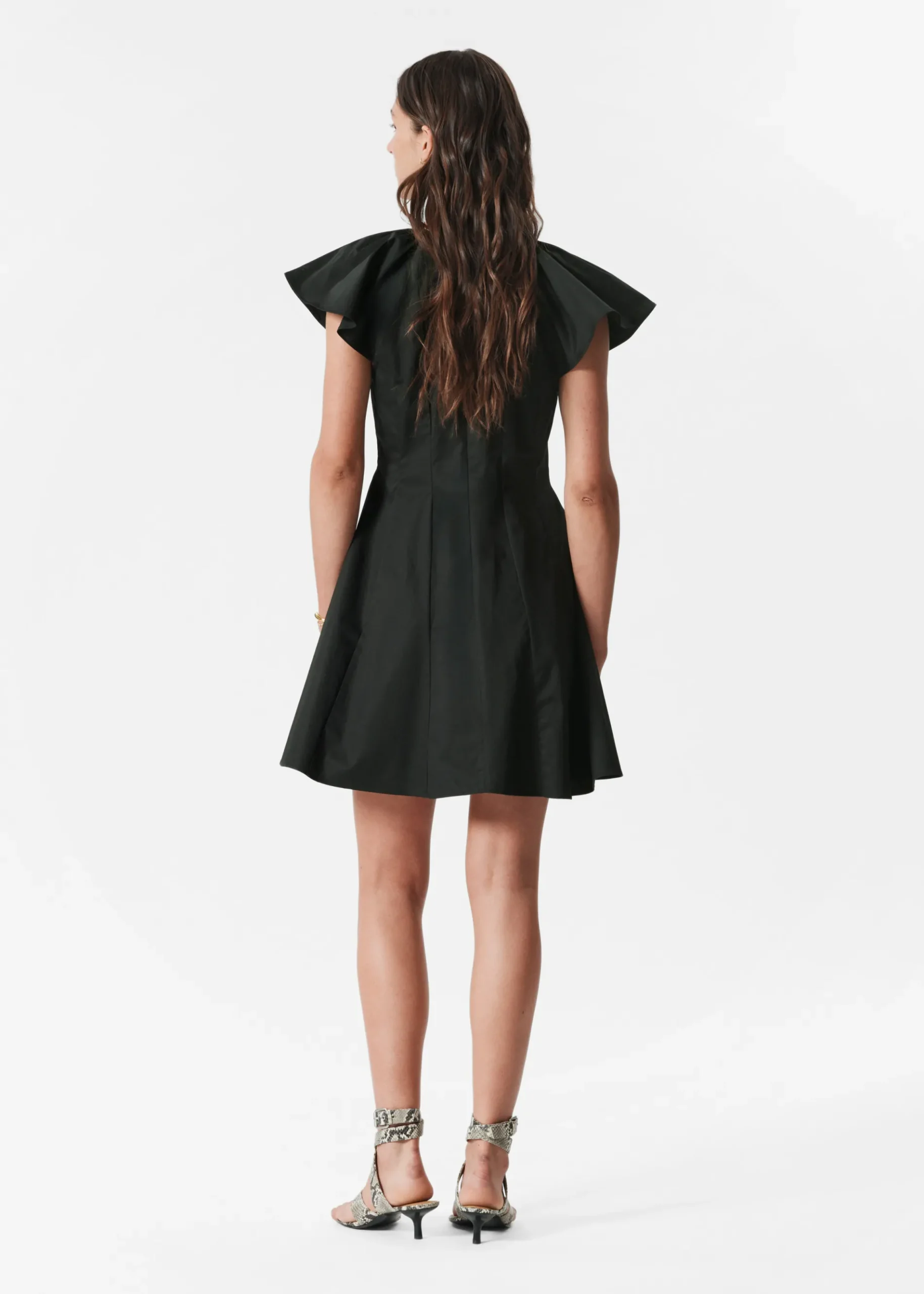& Other Stories Ausgestelltes Minikleid