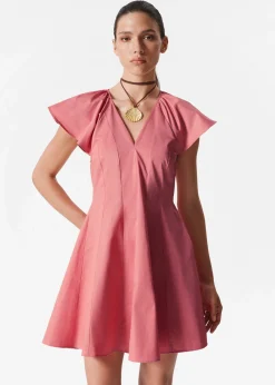 & Other Stories Ausgestelltes Minikleid