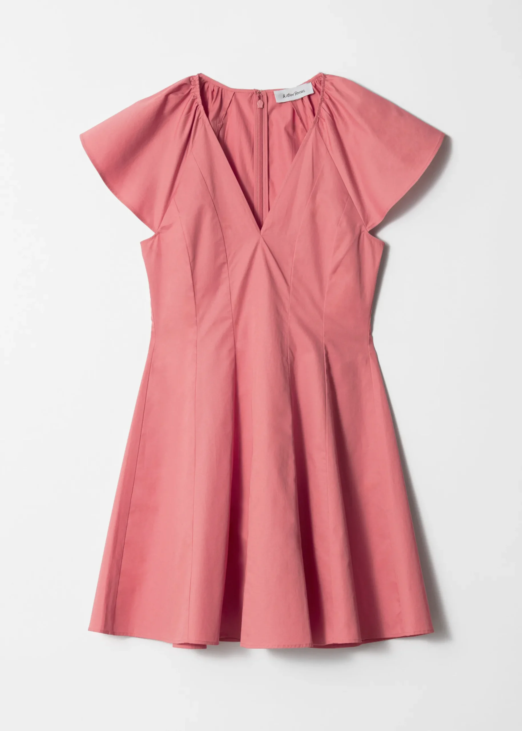 & Other Stories Ausgestelltes Minikleid