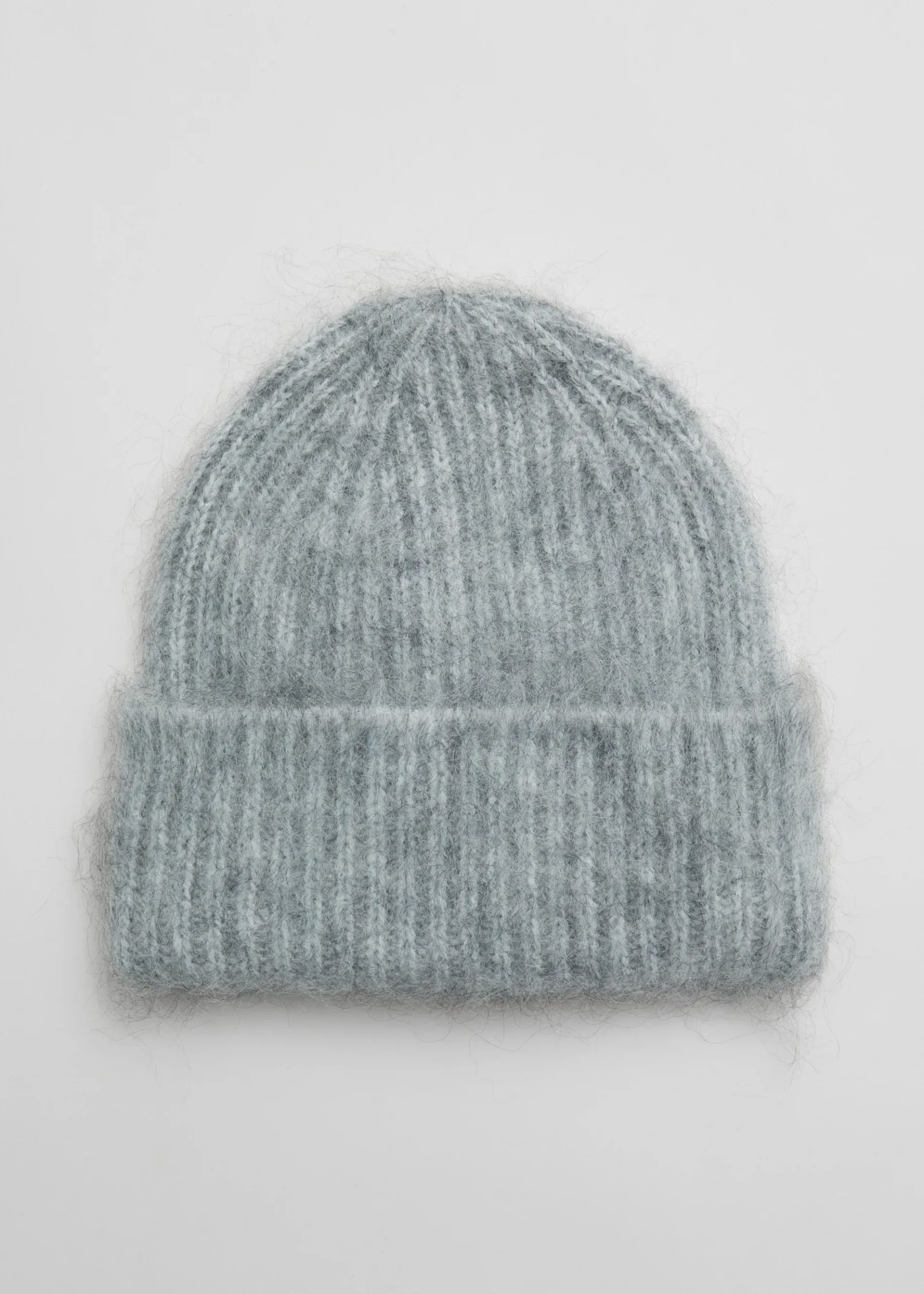 & Other Stories Beanie aus einer gebürsteten Mohairmischung
