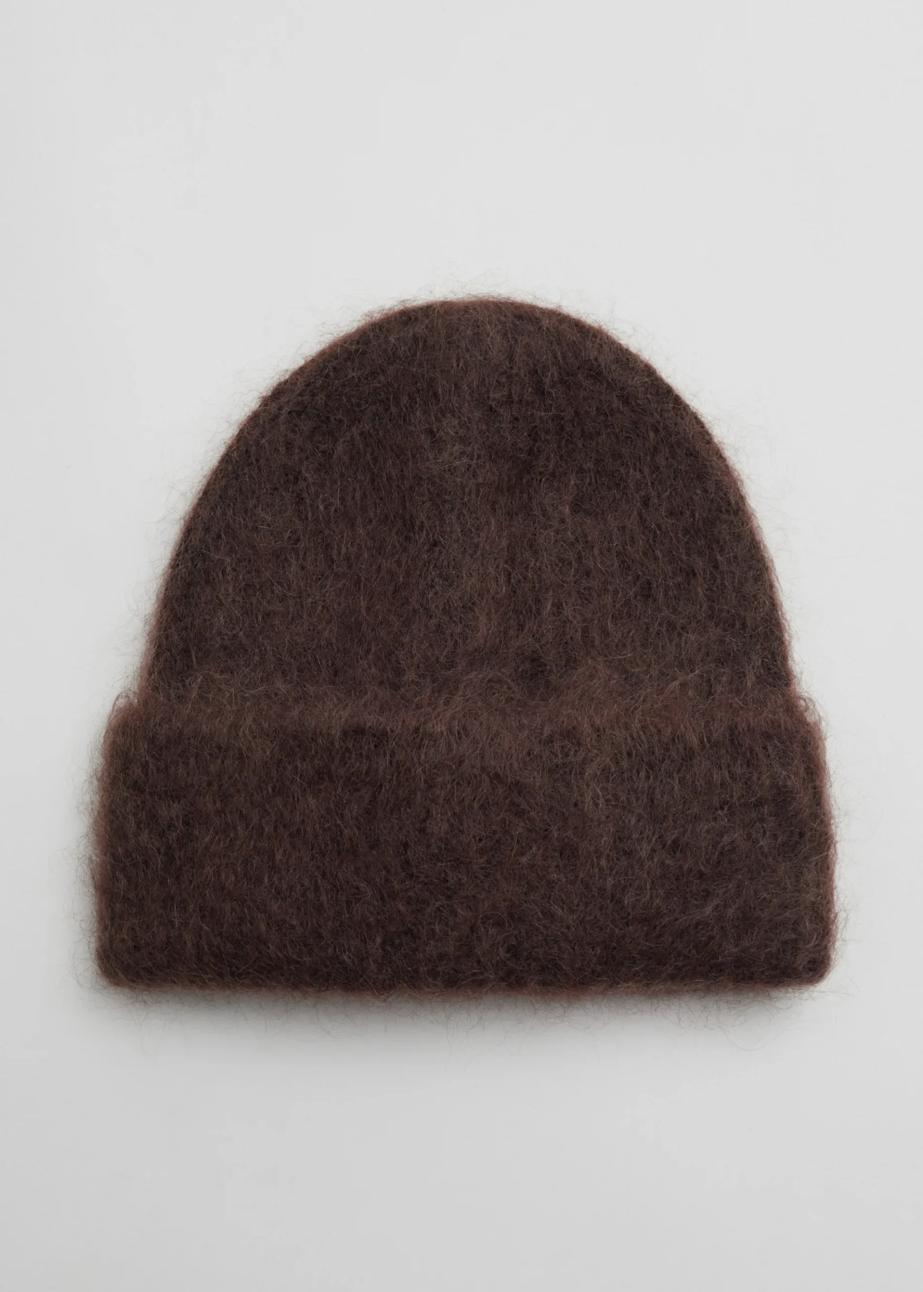 & Other Stories Beanie aus einer gebürsteten Mohairmischung
