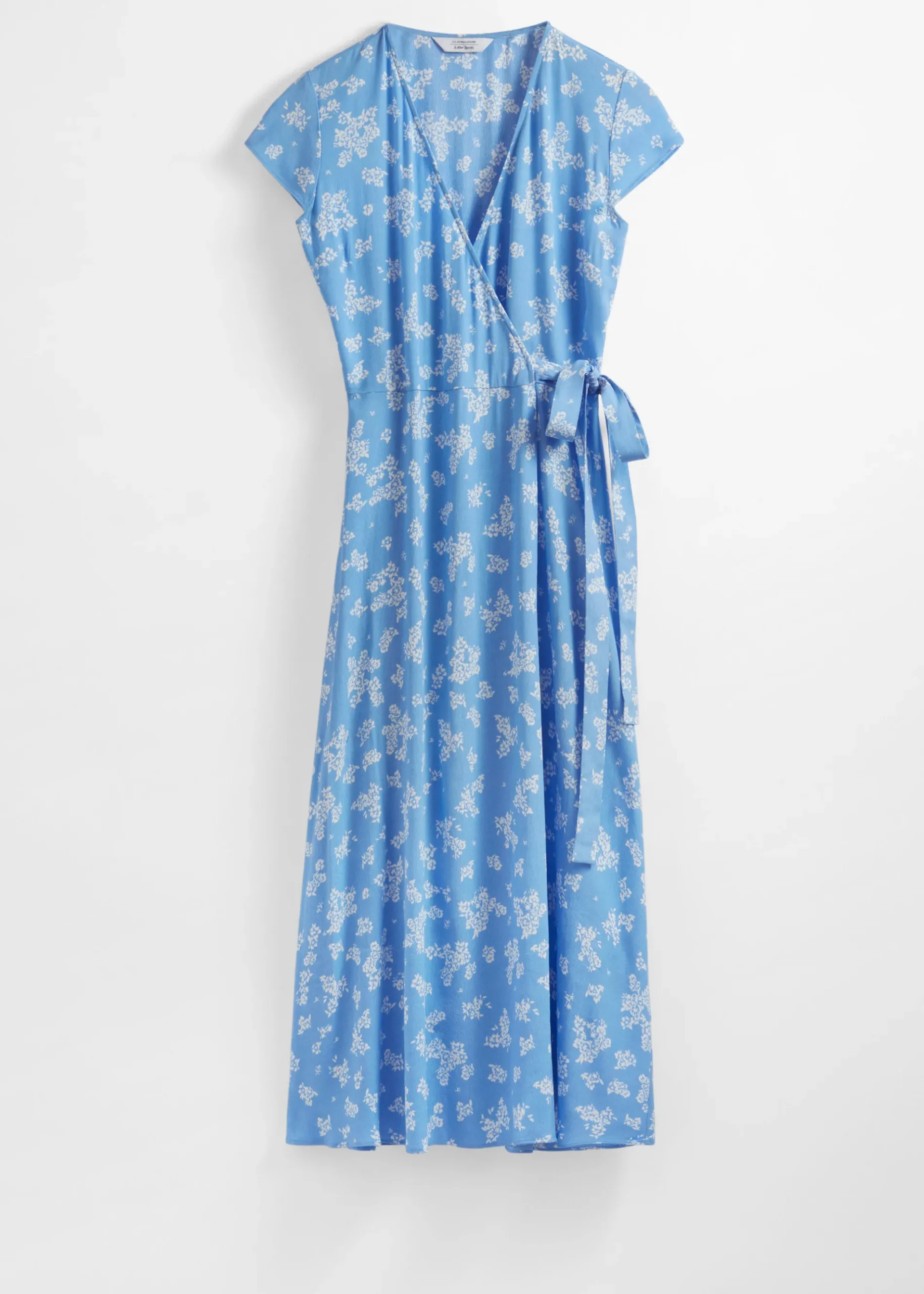 & Other Stories Bedrucktes Midi-Wickelkleid