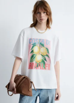 & Other Stories Bedrucktes Oversized-T-Shirt