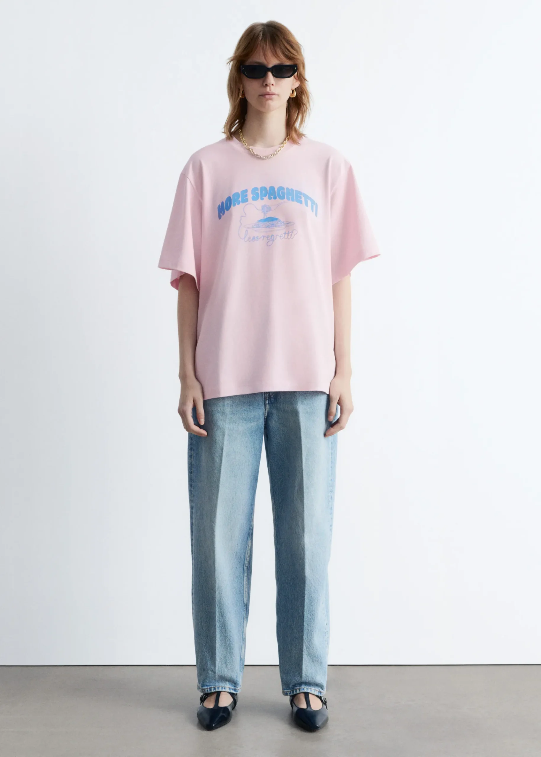 & Other Stories Bedrucktes Oversized-T-Shirt