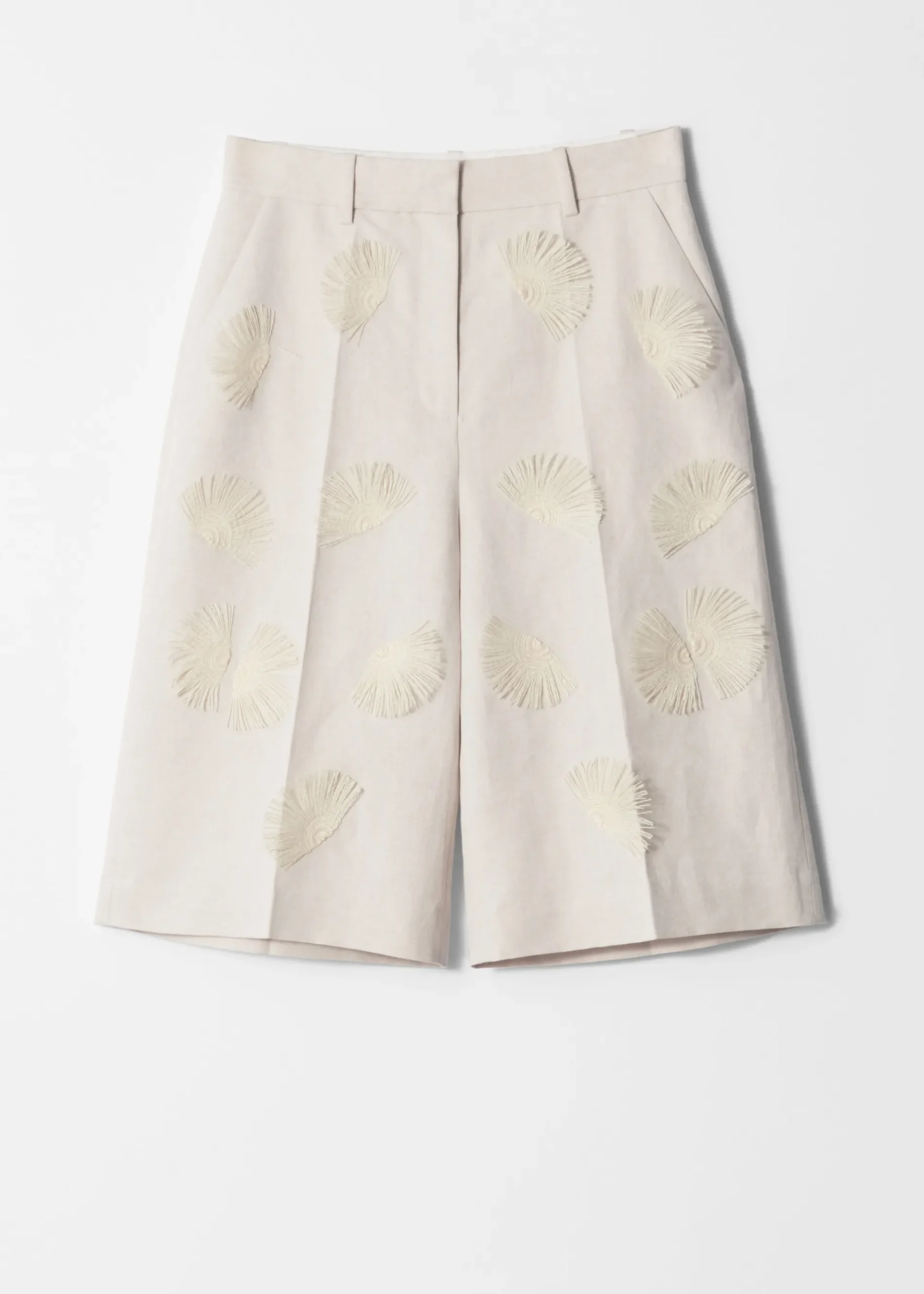 & Other Stories Bermuda-Shorts aus Leinenmix