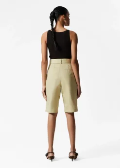 & Other Stories Bermuda-Shorts mit Falten