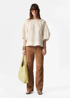 & Other Stories Bestickte Bluse
