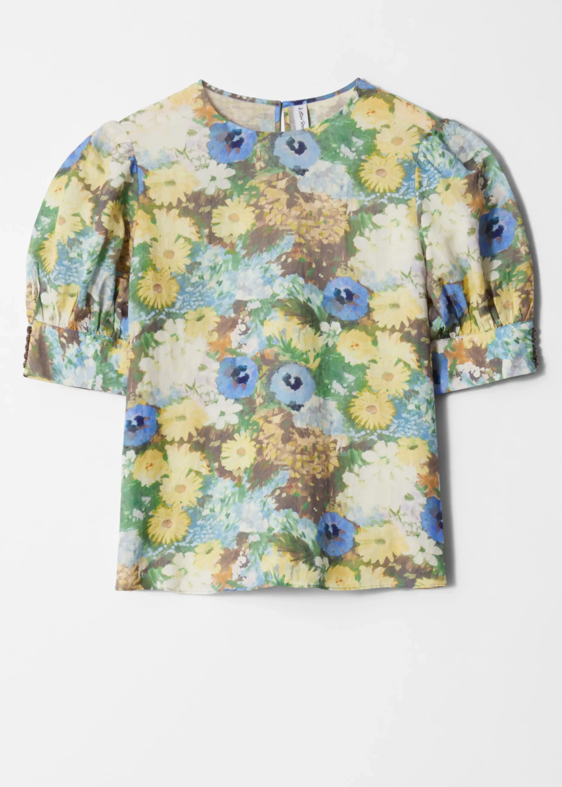& Other Stories Bestickte Spitzenbluse