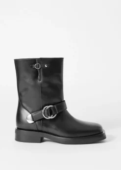 & Other Stories Bikerstiefel aus Leder