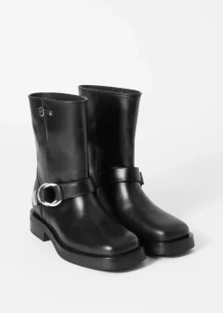 & Other Stories Bikerstiefel aus Leder