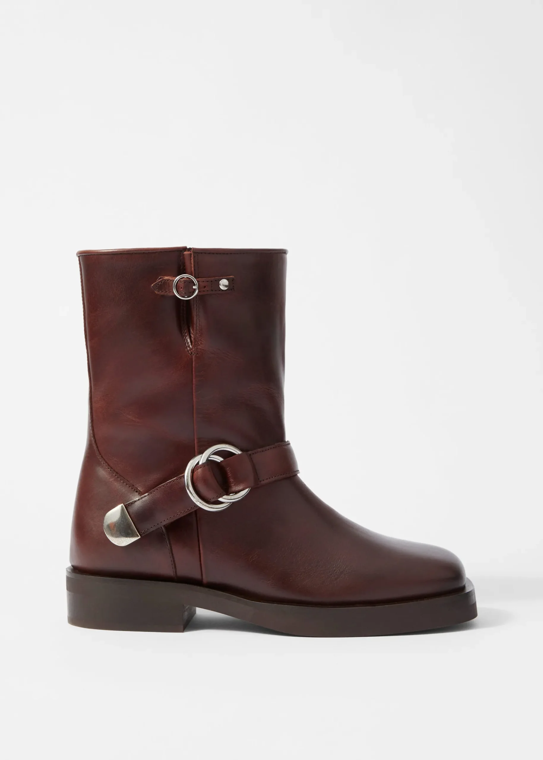 & Other Stories Bikerstiefel aus Leder