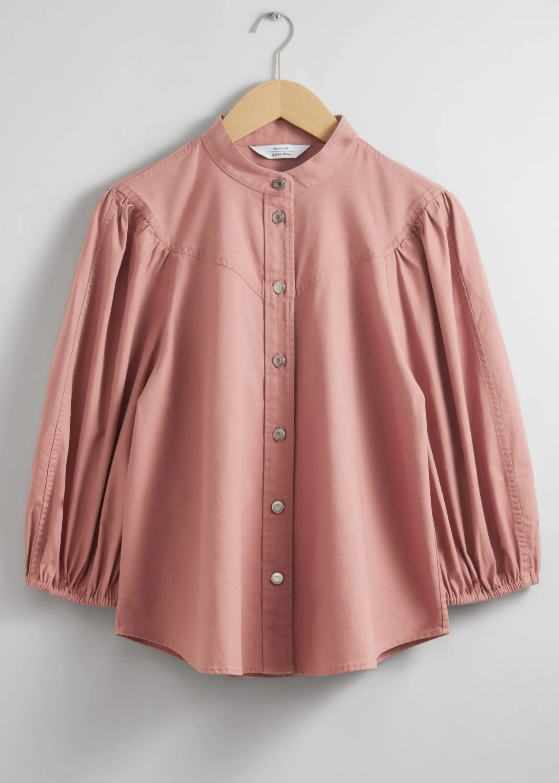 & Other Stories Bluse mit Kragen