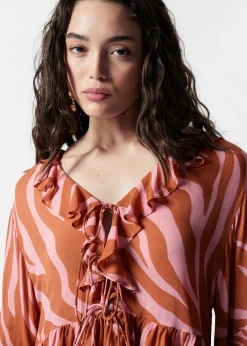 & Other Stories Bluse mit Rüschen