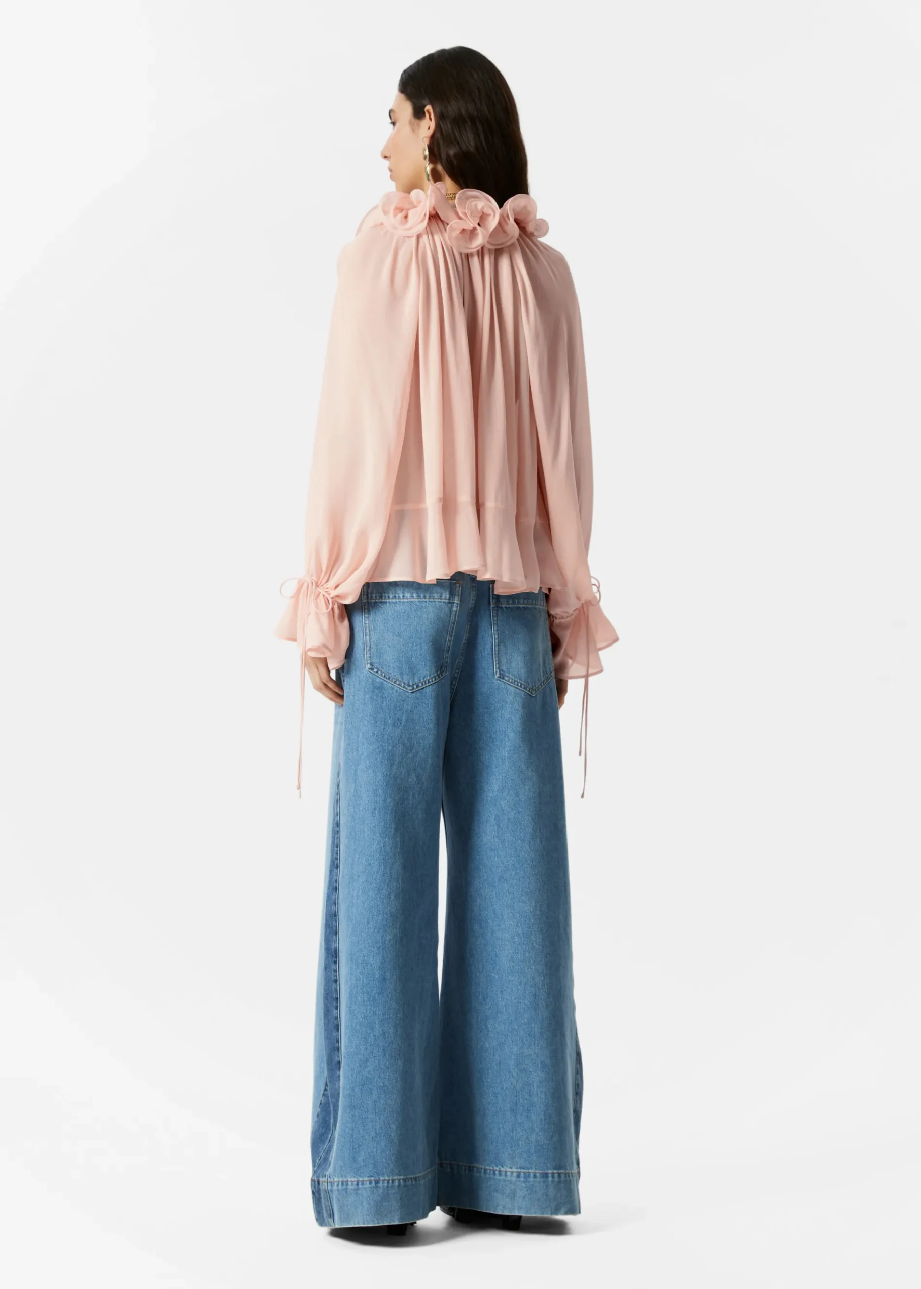 & Other Stories Bluse mit Rüschen