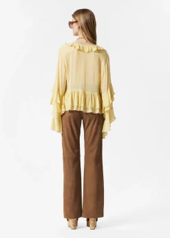& Other Stories Bluse mit Rüschen