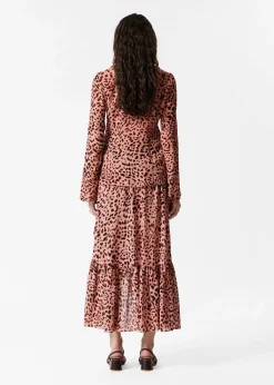 & Other Stories Bluse mit Rüschen und V-Ausschnitt