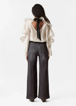 & Other Stories Bluse mit Volants