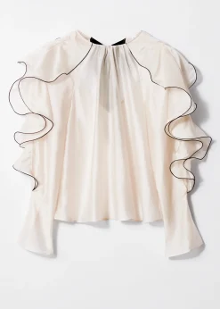& Other Stories Bluse mit Volants