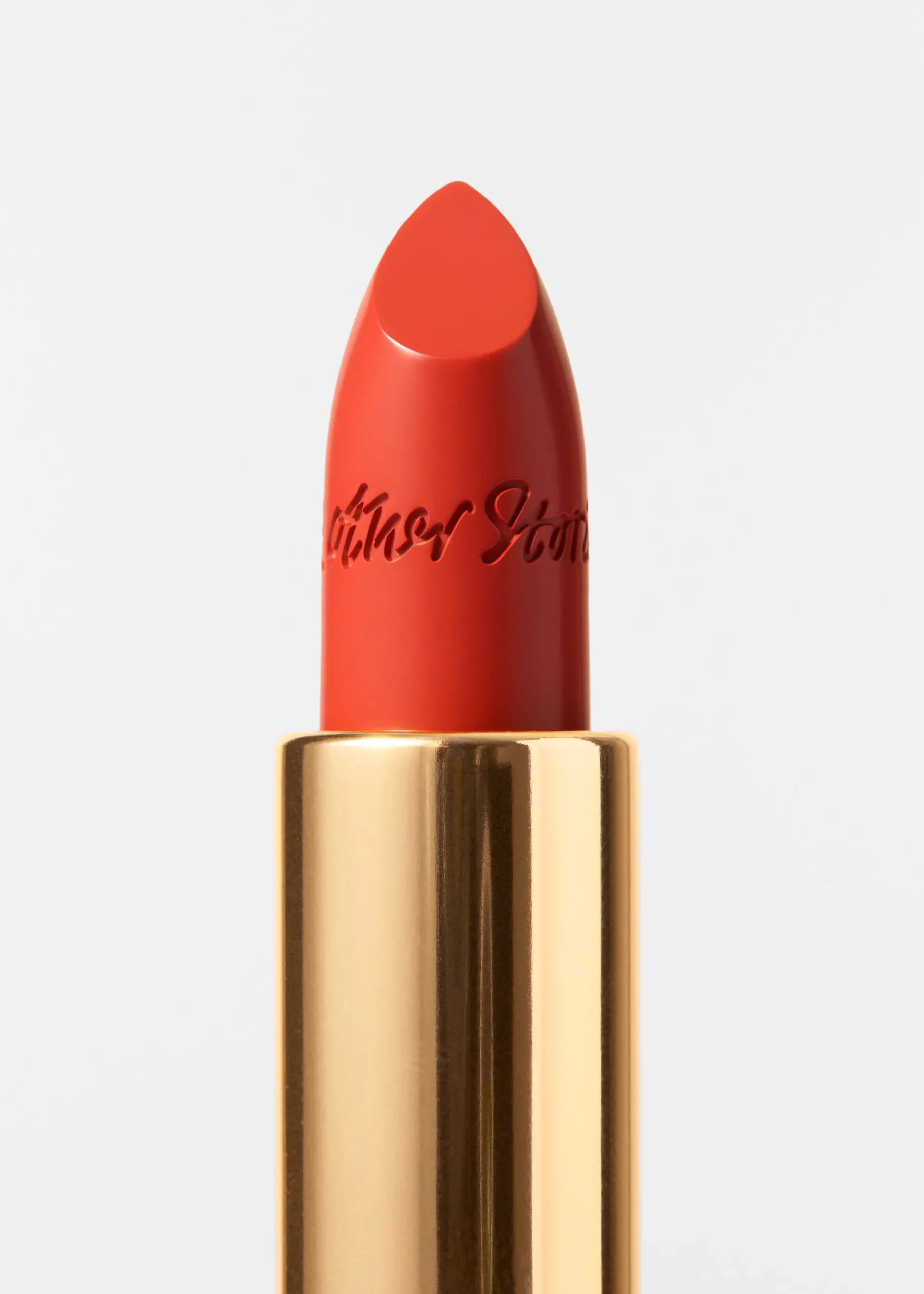 & Other Stories Bright Brick Satin Lip Colour