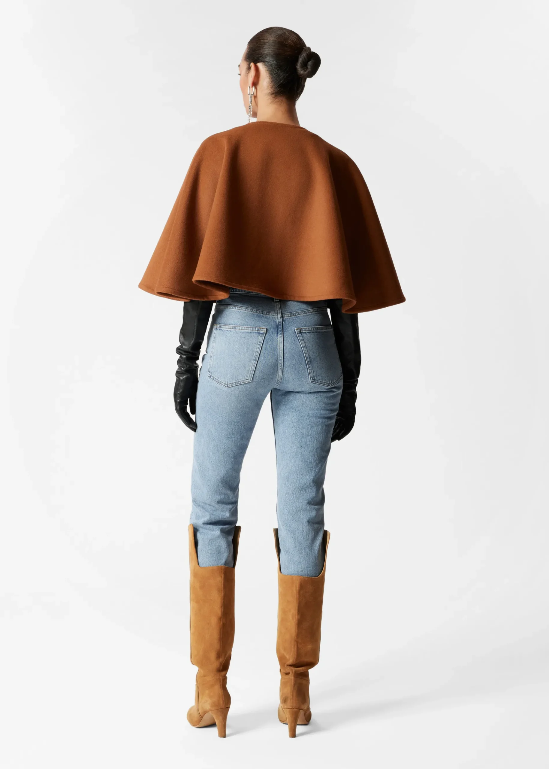 & Other Stories Cape aus Woll-Mix
