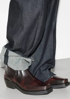 & Other Stories Chelsea Boots aus Leder im Biker-Stil