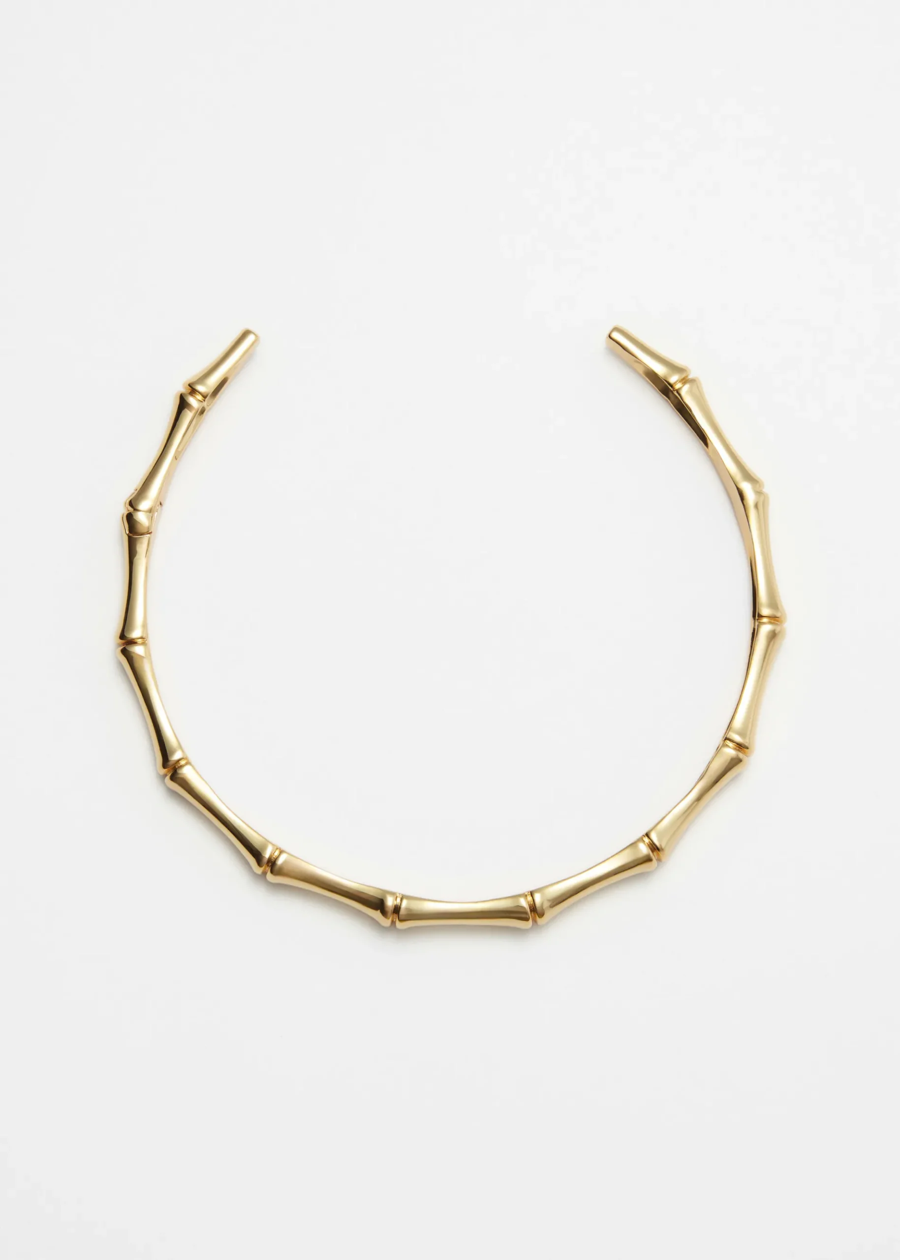 & Other Stories Choker-Halskette in Bambus-Optik