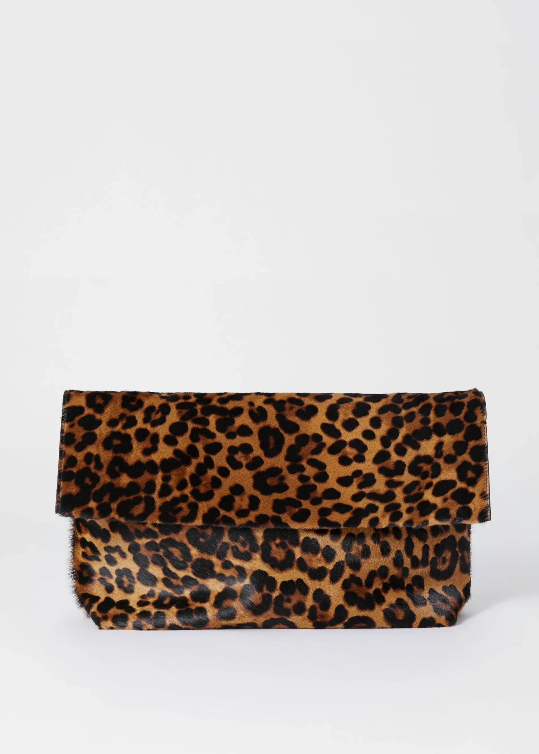 & Other Stories Clutch aus Leder mit