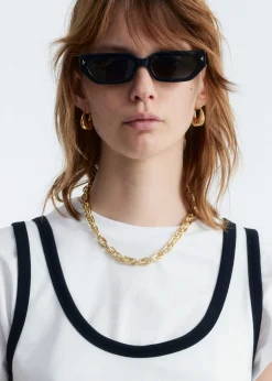 & Other Stories ContrastTrim Tank Top